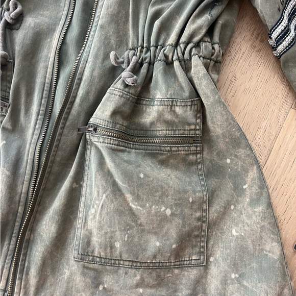 Free people, embellished, oversized military jacket in great condition - Picture 4 of 8